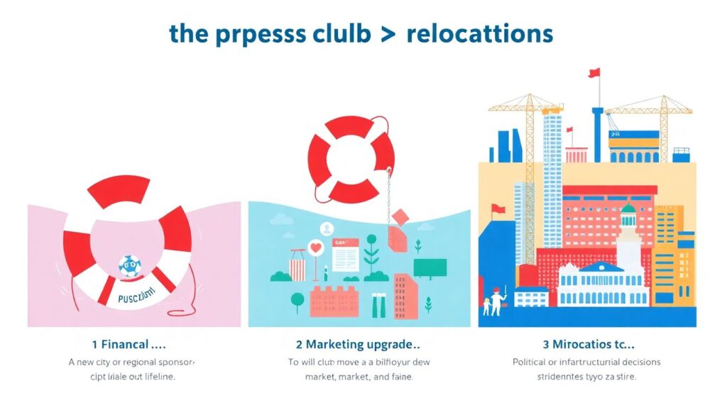 История переездов клубов и влияния регламентов на трансферы - иллюстрация