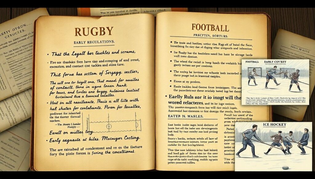 Первые регламентные документы в футболе и их особенности - иллюстрация