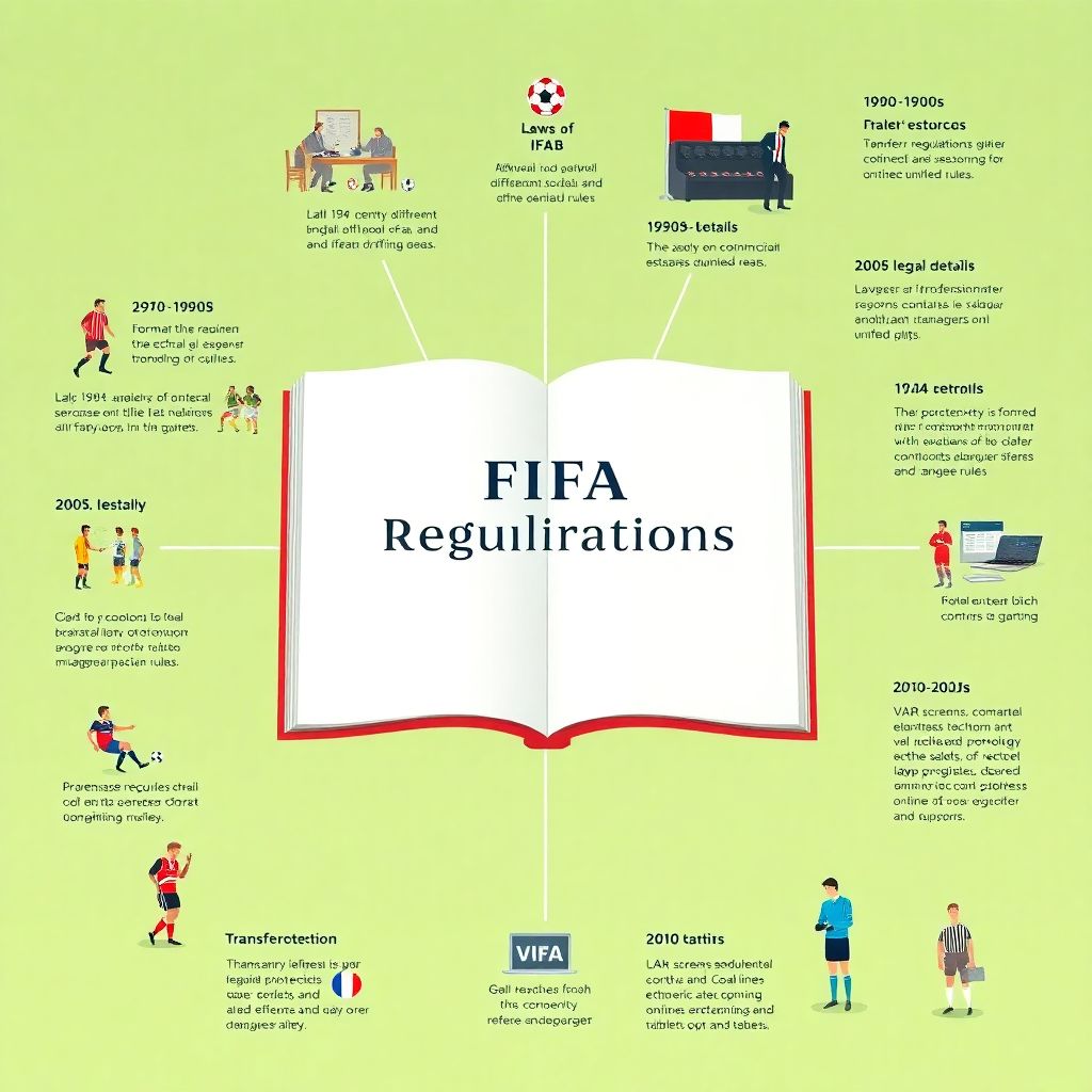 Этапы формирования международного футбольного регламента ФИФА: история и развитие