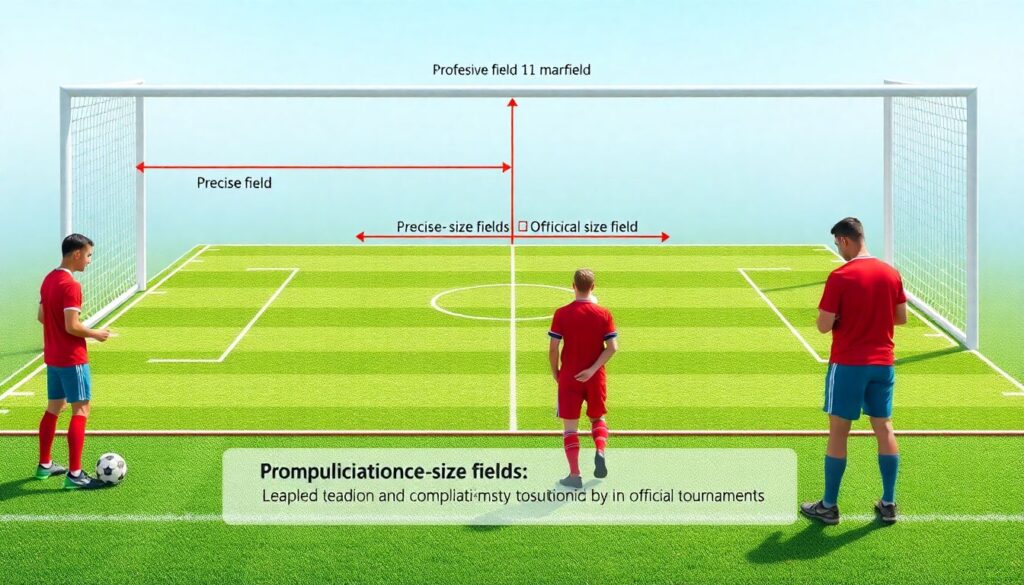 Как менялись размеры ворот и поля за века - иллюстрация