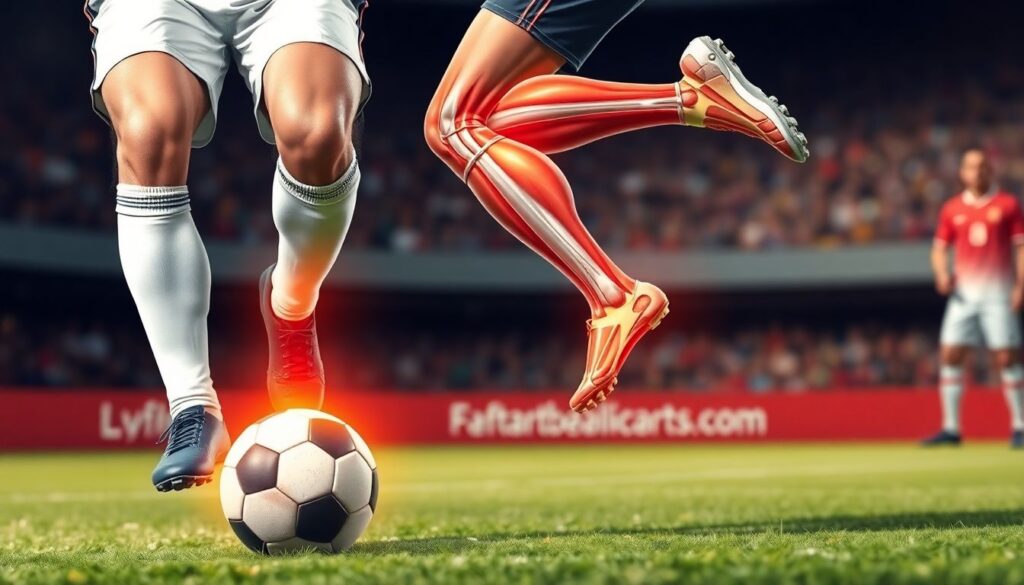 Анатомия футболистa: как тренировки формировали технику - иллюстрация