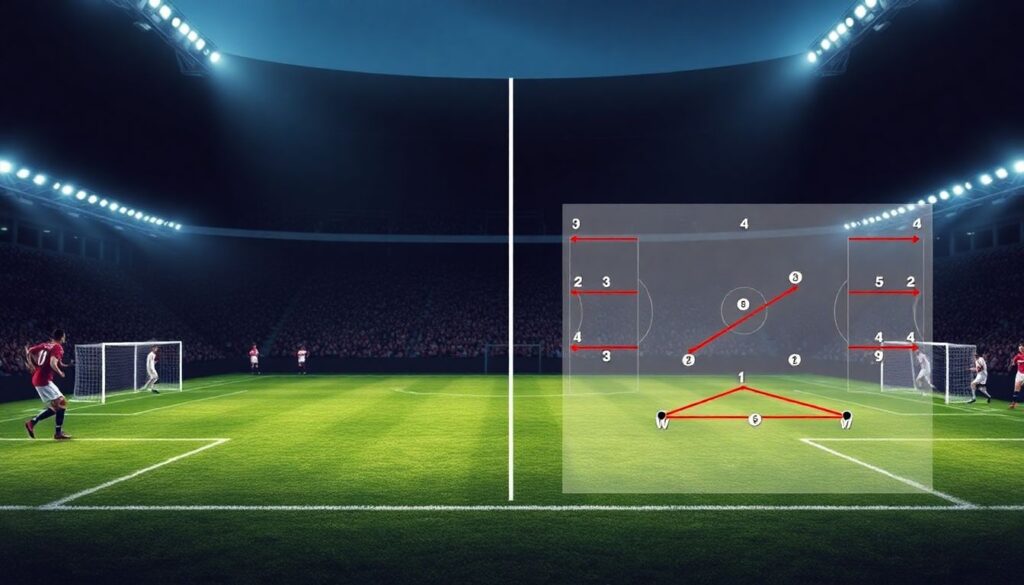 Тактические схемы: от 2-3-5 к современным формулам - иллюстрация