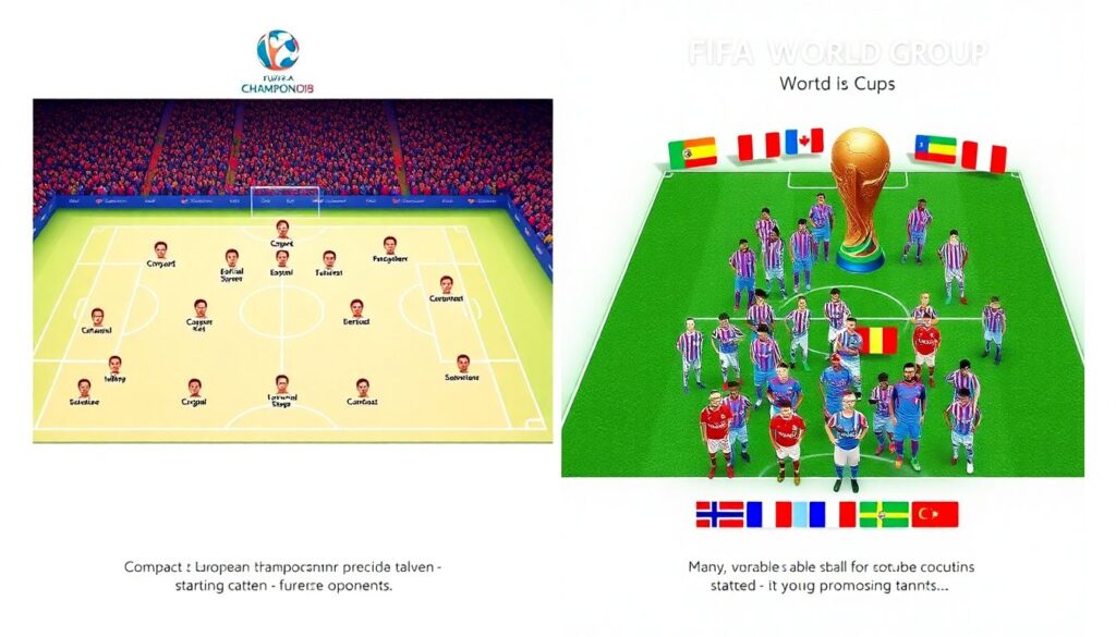 Непохожесть регламентов чемпионатов Европы и мира - иллюстрация