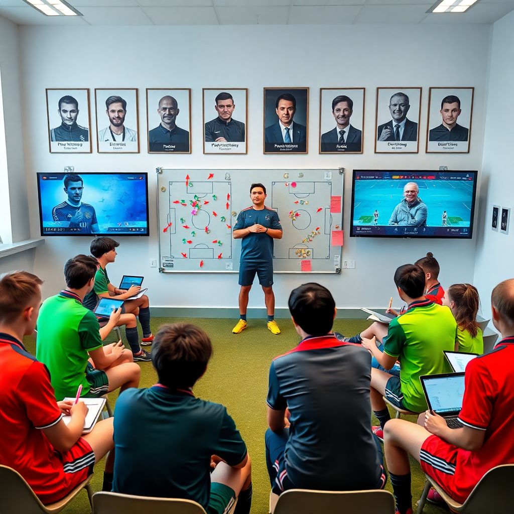 Легендарные тренеры и их тактические новации в современном футболе