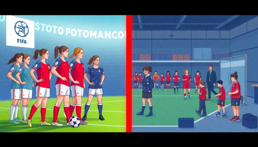 Как регламенты влияли на развитие женского футбола - иллюстрация