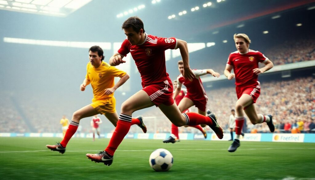 Эволюция формы и экипировки игроков и их роль в игре - иллюстрация