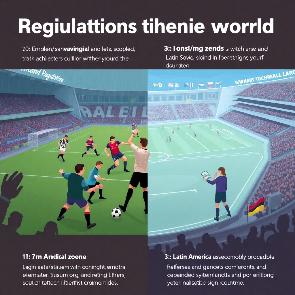 Футбол и регламент в странах с разной традицией игры: как меняются правила