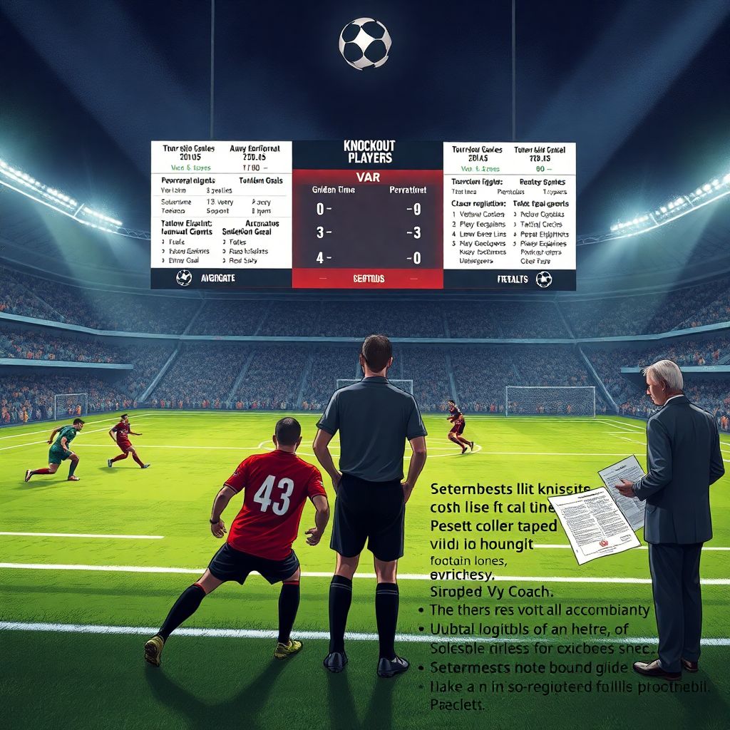 История матчей на выбывание и их регламентные особенности в футболе