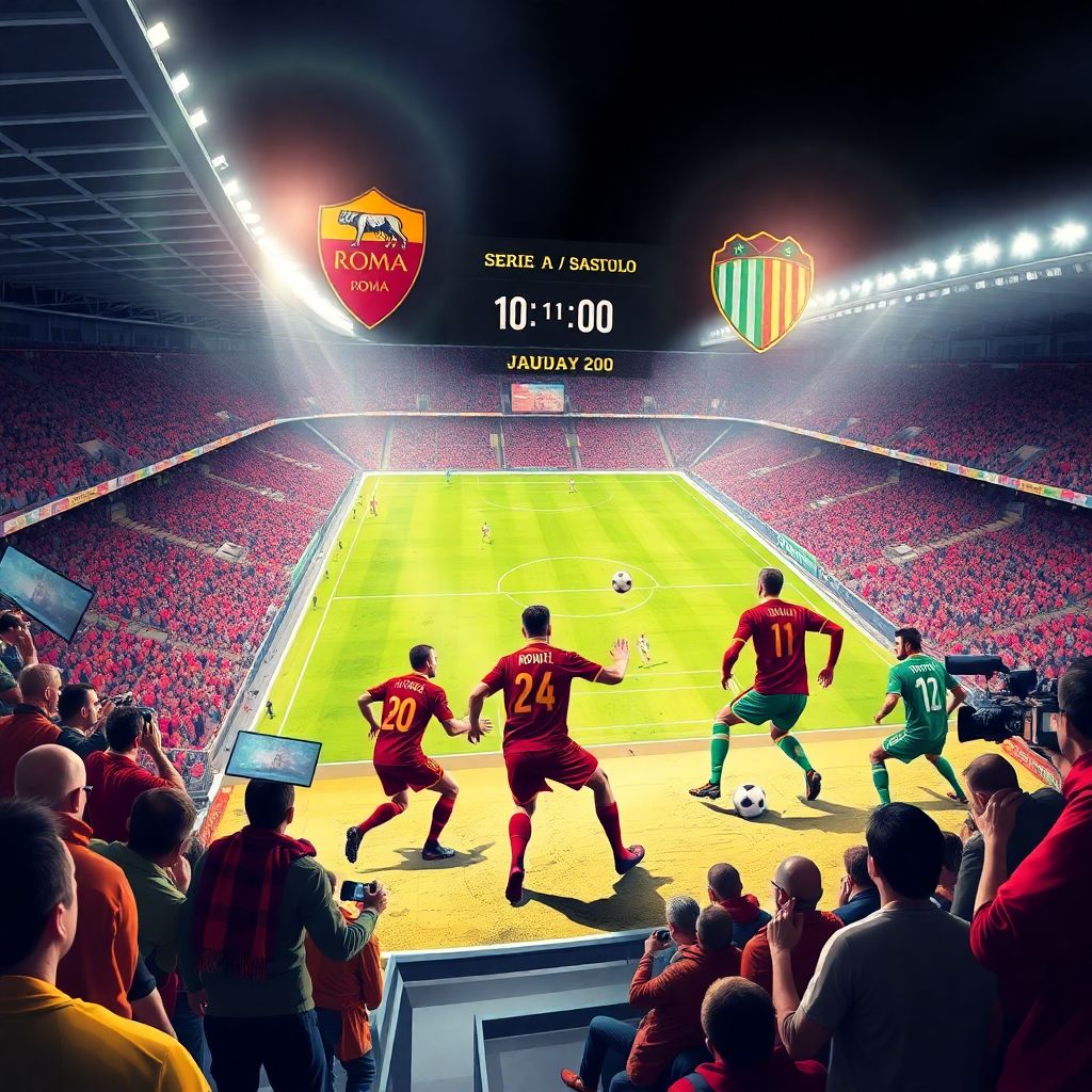 Рома – Сассуоло: прямая трансляция, где смотреть онлайн 10 января